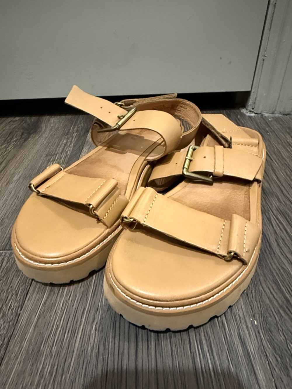 Madewell Cady Lugsole Sandals 8m